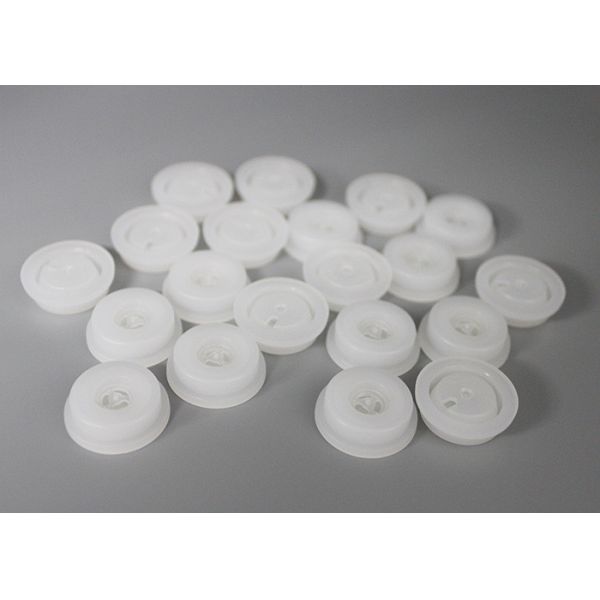 Clear Air Release One Way Degassing Valve For Fermented Food Package