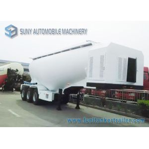 42m3 Capacity Three Axle Semi Tanker Trailers Q345 / AL5083 Material