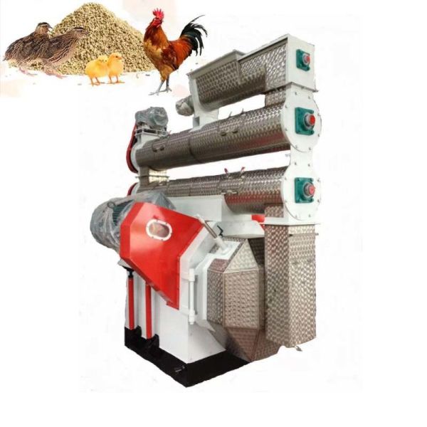 Buy 3-5 T / H Chicken Feed Pellet Mill Poultry Duck Fish Shrimp Feed Making Machine at wholesale prices