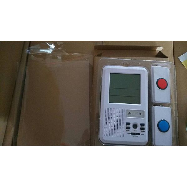 Wireless Doorbell with Personal Emergency Alert choose from 23 chimes CX-3056J