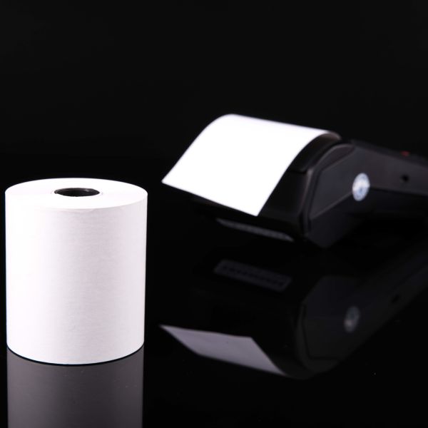 China Supplier Excellent Quality Black Image 55GSM 2 1 4 X50 Thermal Paper Roll