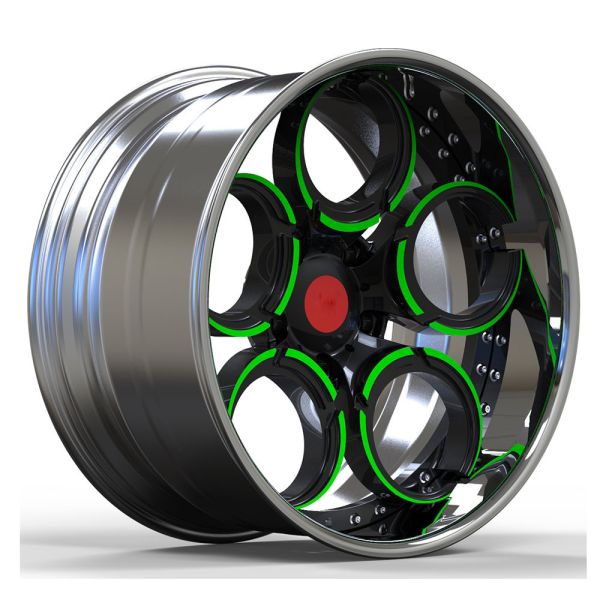 factory 18'' 19'' 20'' 21'' 22''colorful 2pcs concave big lip forging alloy wheel,forged wheels