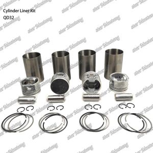 Cylinder liner kit QD32 For Mitsubishi Engine Spare Parts