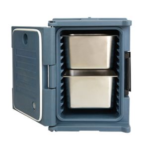 Insulated Hot Food Tray Carrier Polyurethane Foam 90L