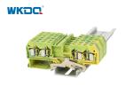 281-657 Spring Clamp Terminal Block Snap On Installation Large Labeling Area