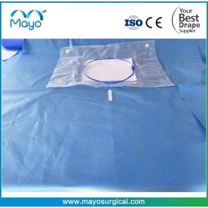 3ply Nonwoven Material Surgical Cesarean Delivery Drapes With Collection Pouch