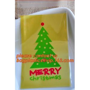 Various Styles Christmas Santa Claus moose Snowman self-adhesive Cookie