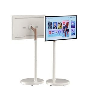 32 Inch Portable All-In-One Smart TV 1080p LCD Display with Touch Screen home