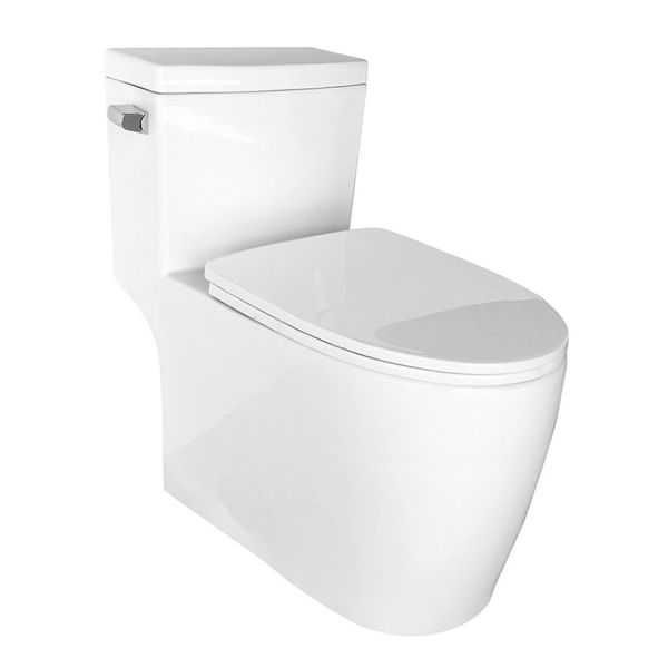 Buy High Efficiency White One Piece Tall Elongated Toilets Bowl MAP800G at wholesale prices