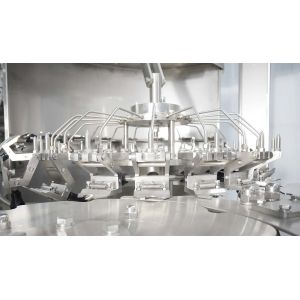 2000BPH Automatic Mineral Water Filling Machine 1800kg automatic water bottling