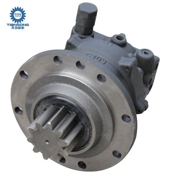 Machinery Repair Shops SK50 Excavators Swing Motor Assy Swing Gearbox with Motor PY15V00012F2
