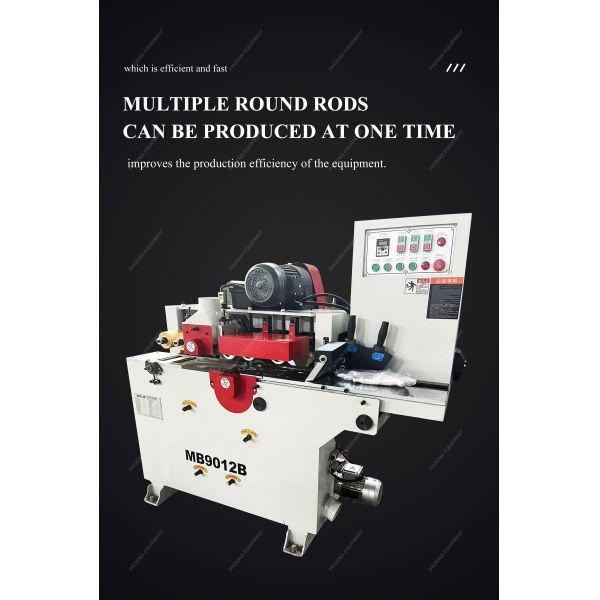 700 KG Wood Rod Rounding Machine Automatic CNC Milling Machine for Wood Round Rods