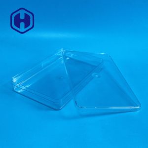 330ml Square Plastic Stackable Storage Boxes With Removable Lid