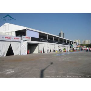 Water Resistant Aluminium Frame Tents Large Custom Event Canopy Green