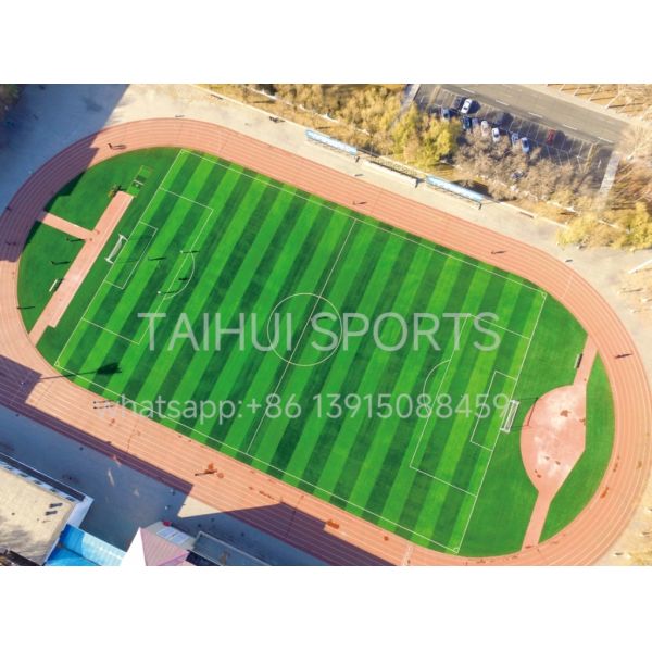 16800 Density Eco Friendly Artificial Grass Easy To Install 30mm 50mm Outdoor Turf For Sport Field Needs