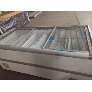 Commercial Display Cabinet Freezer Horizontal Large Capacity Fresh Keeping