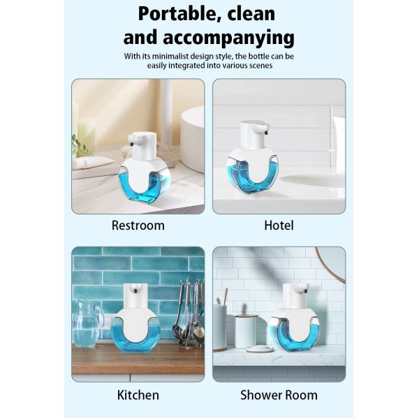 430ml Automatic Soap Dispenser With 4 Speed Adjustment