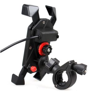 ODM Waterproof Motorcycle Phone Mount , Mobile Phone Bracket Holder