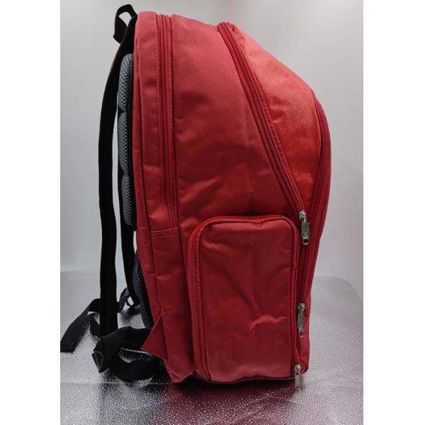 Fashion Red Padel Racket Bag Lightweight Polyester Unisex Backpack Bags