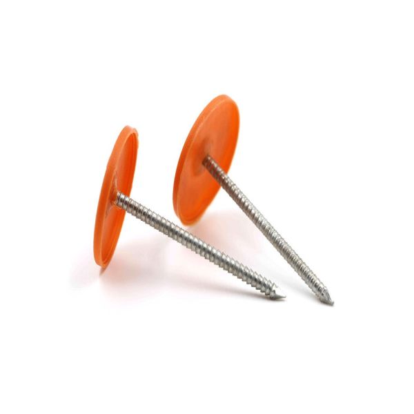 Buy Ceiling 1 Inch Ring Shank Plastic Caps For Nails at wholesale prices