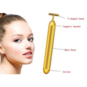 Electric Permanent Makeup Accessories Gold Stick Face Rejuvenating Lifting
