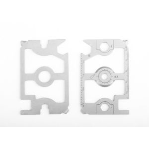 Precision Punch Stamping 70MM Sandblasting Multifunctional EDC Tool Card Knife