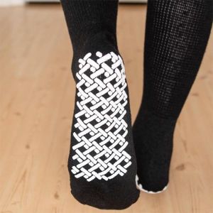 Polyester and Cotton Socks Anti Slip Patient Safety Design