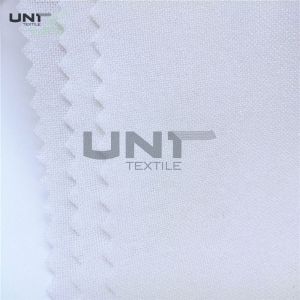 Adhesives Woven Shirt Interlining Eco Friendly Soft Handfeeling