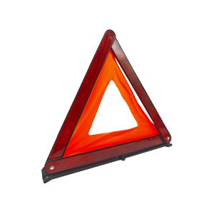 Reflective Triple Triangle Car Warning Sign, Foldable Emergency Warning