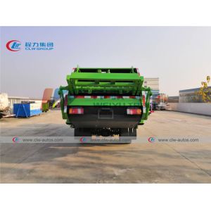 ISUZU 700P 4X2 6CBM Rear Loader Compressed Garbage Truck