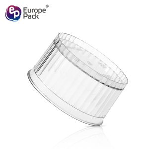 Chinese supplier disposable pudding cup with inner plastic mini dessert