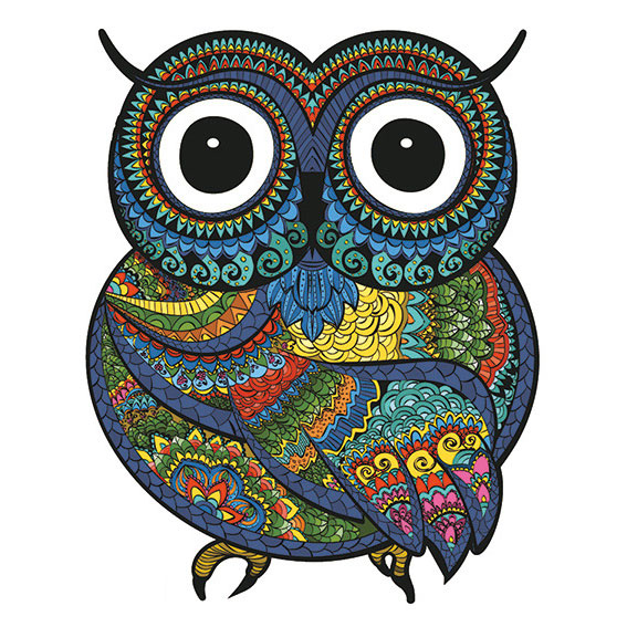 Wooden Puzzle Brain Teasers Toy Irregular Jigsaw for Kids' Intelligence Training