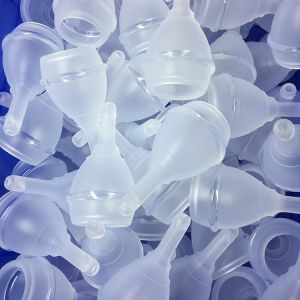 Liquid Silicone Injection Moulding Machine Working , Menstrual Cup Hydraulic