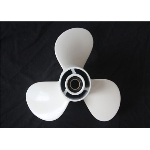 Aluminum Alloy 3 Blade Folding Prop For Outbooard Motor , SGS TUV Listed
