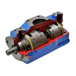 28gpm Hydraulic Vickers Vane Pump 2 Stage 4520VQ 4525VQ 4535VQ With Low Noise