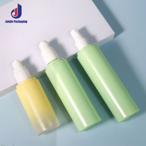120ml 150ml Lotion Pump Bottle , Empty Plastic Bottles Silk Screen Printed For