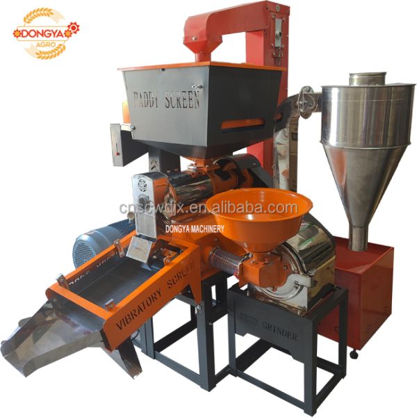 yifeng Agro Stainless Steel Combined Commercial Rice Mill Machine 650KG Per Hour