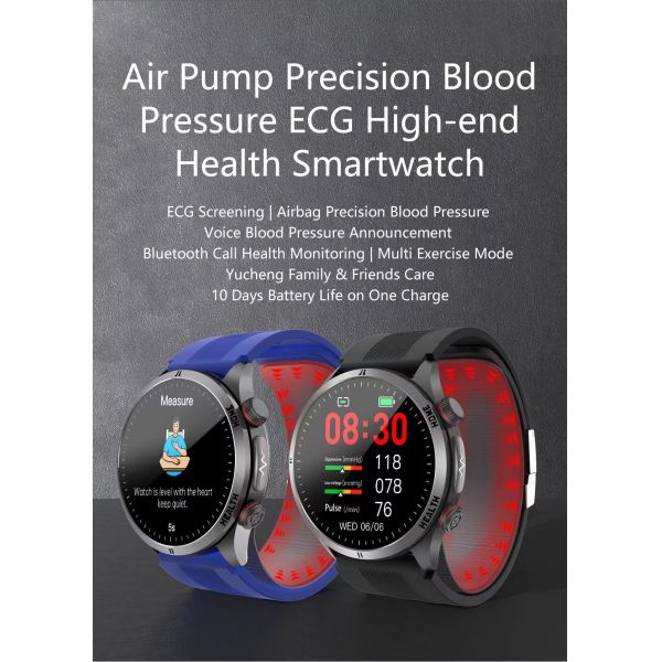 S26 Smart Watch 1.43 Inch AMOLED BT Calling Air Pump Blood Pressure Monitor SmartWatch
