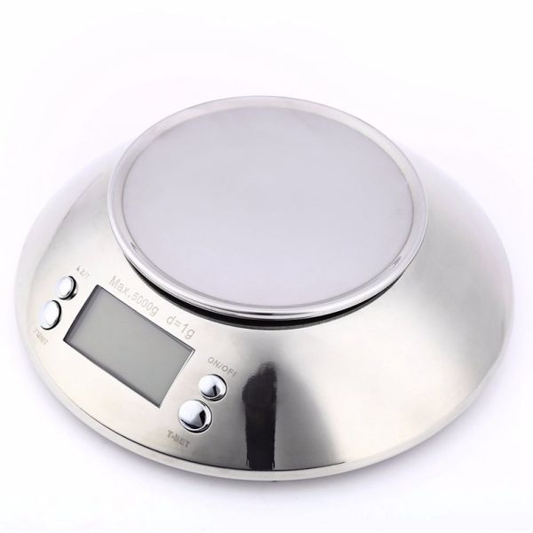 High Precision 1g Graduation 5kg Capacity Digital Kitchen Diet Weighing Scale with Custom Logo Design and LCD Display