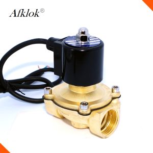 Brass Underwater Solenoid Valve Ambient Temperature -10-50℃ With Diaphragm