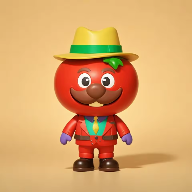 Custom PVC Action Figure with 3D AR Toy Feature and 3D Sculpted Designs for Ages