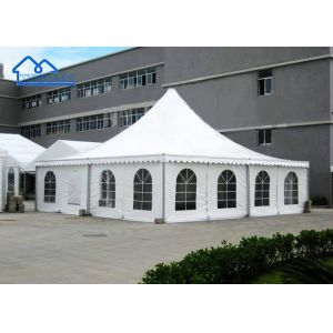 Custom Aluminium Outdoor Pagoda Tent Aluminum Frame Marquee Tent For Wedding