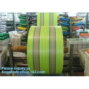 Pp Fabric Woven Sack Rice Bag Roll For Agriculture,60cm width virgin colorful