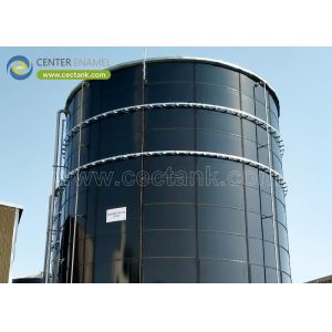 China Green 20m3 Glass Fused To Steel Tank Ideal Biogas Storage Solution on sale