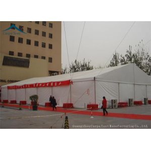 Aluminum PVC Fabric Custom Canopy Tents UV Resistant For Exhibition