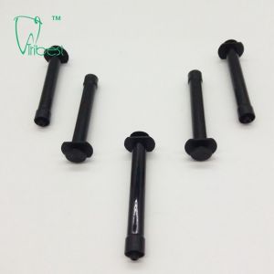 Black 1.2ml Luer Lock Disposable Syringe