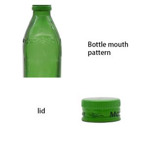 BPA Free 1000ml Borosilicate Glass Olive Oil Bottle