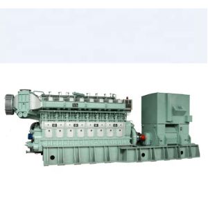 CE/ISO9001 Certified 1MW 2MW 3MW Heavy Oil Tire Oil Gas Generator for Power