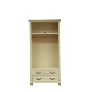 Rubber Wood made Kids/Children/Single white bedroom 1.2/1.4M small bed Space