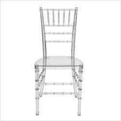 China Clear color resin Chiavari Chair, can send to your country on sale